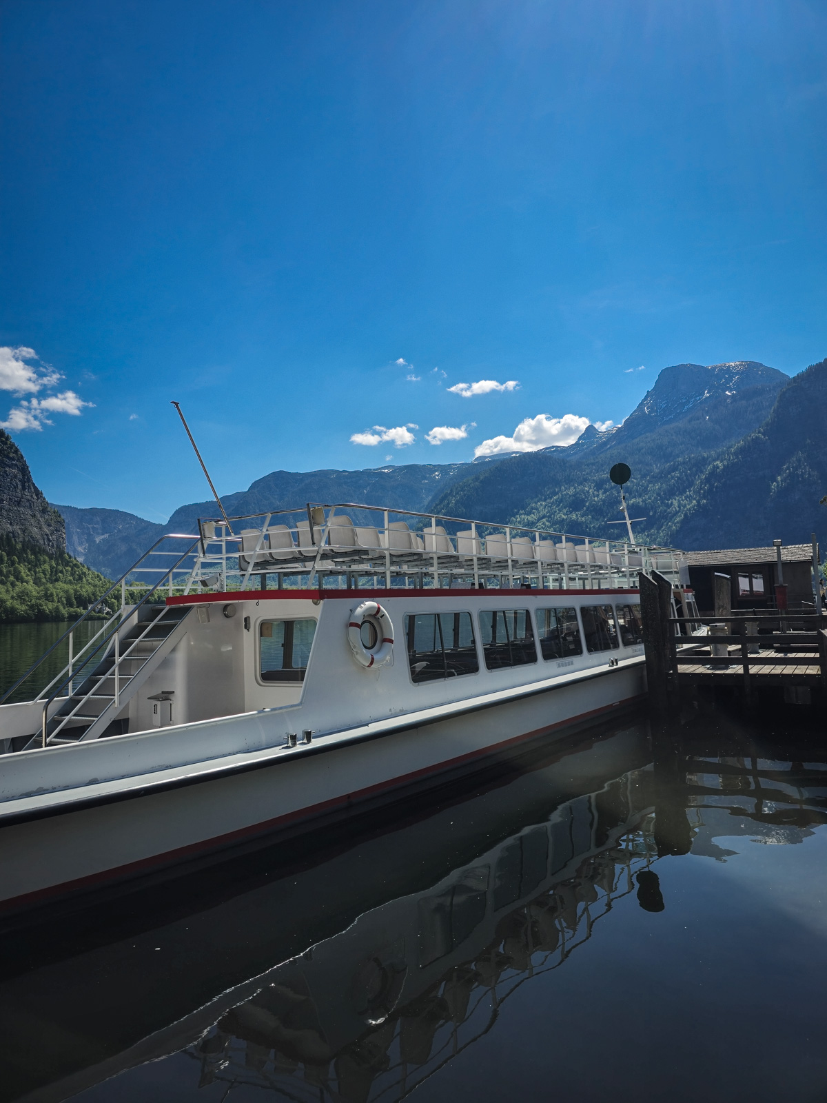 Schiffsfahrt auf dem Hallstätter See