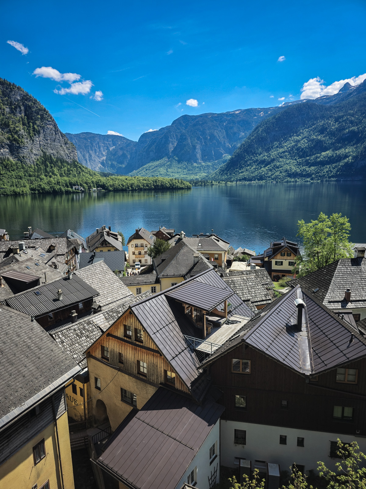 Hallstatt Oberösterreich von Oben