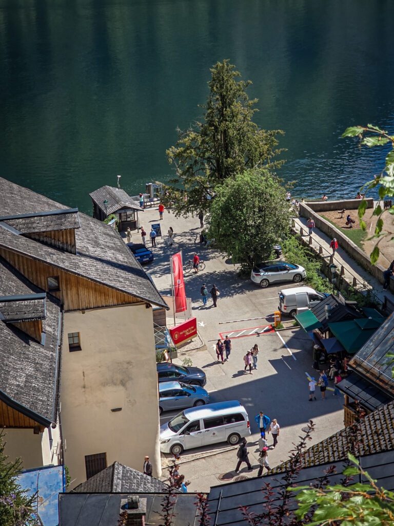 Blick auf den Hallstätter See