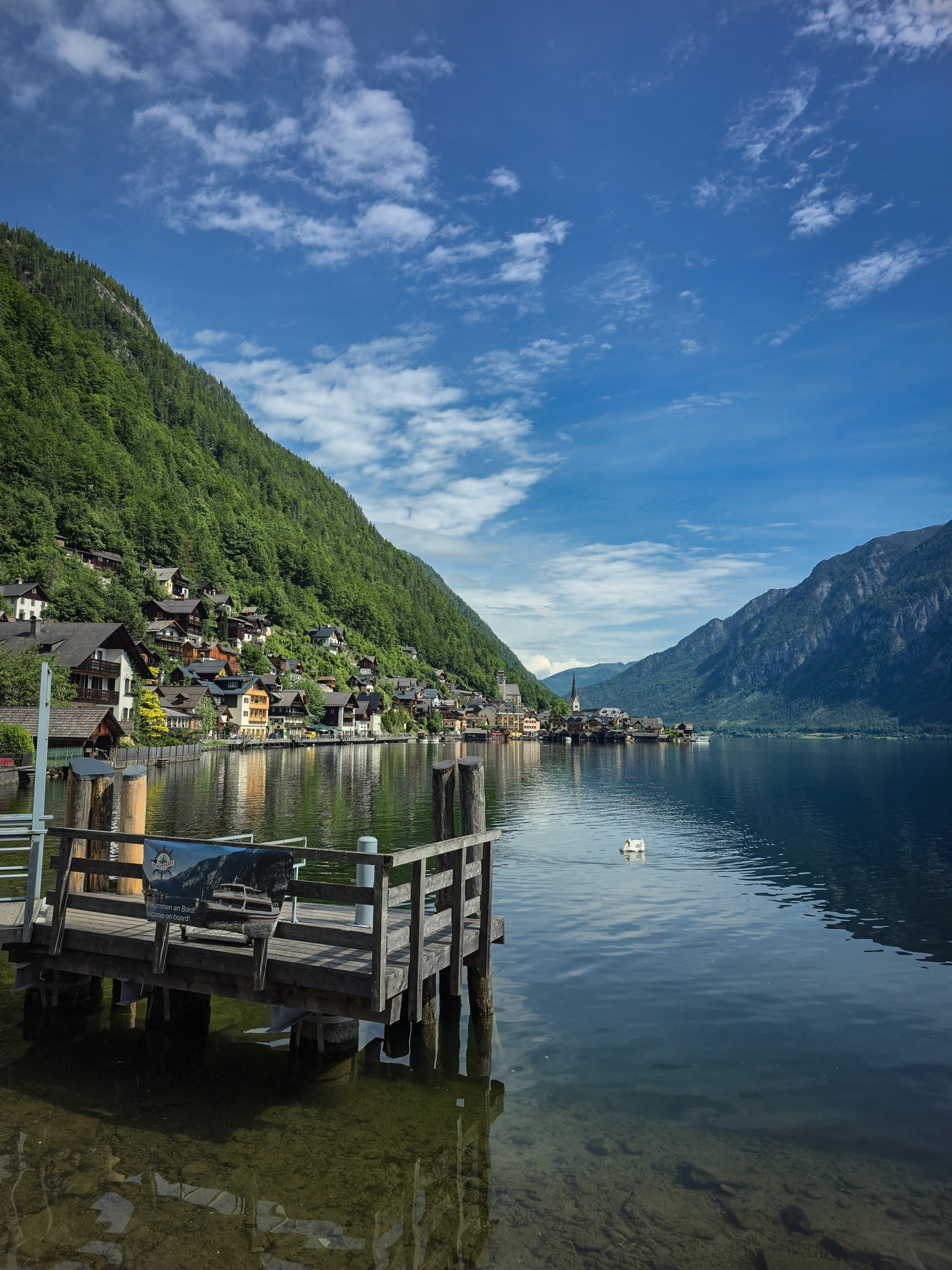 Halstätter See in Hallstatt Oberösterreich