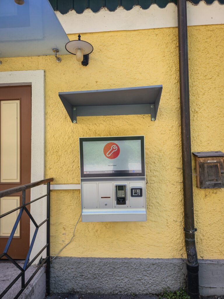 Keine Kartenzahlung in Hallstatt möglich