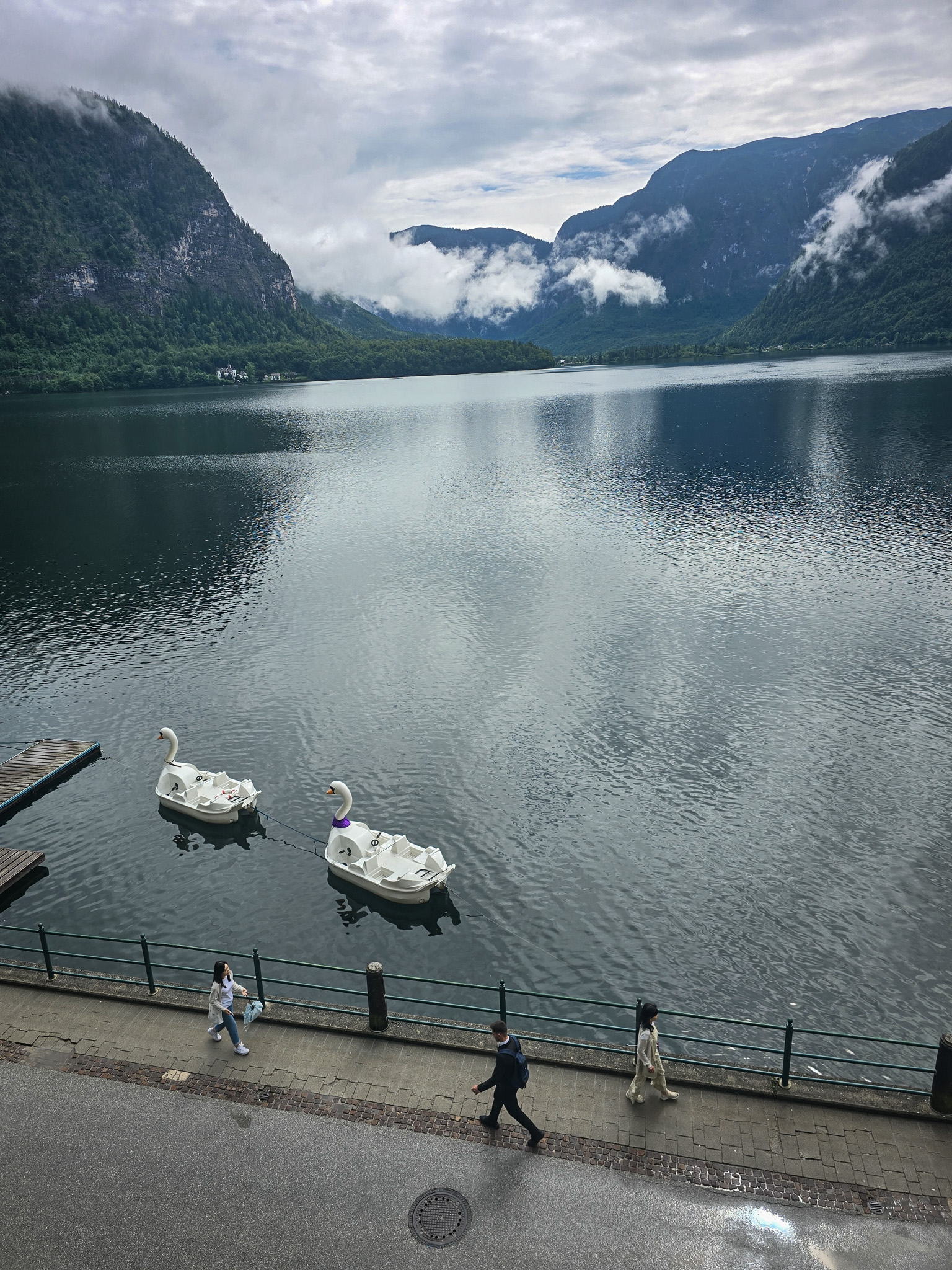 tretboot am Hallstätter See