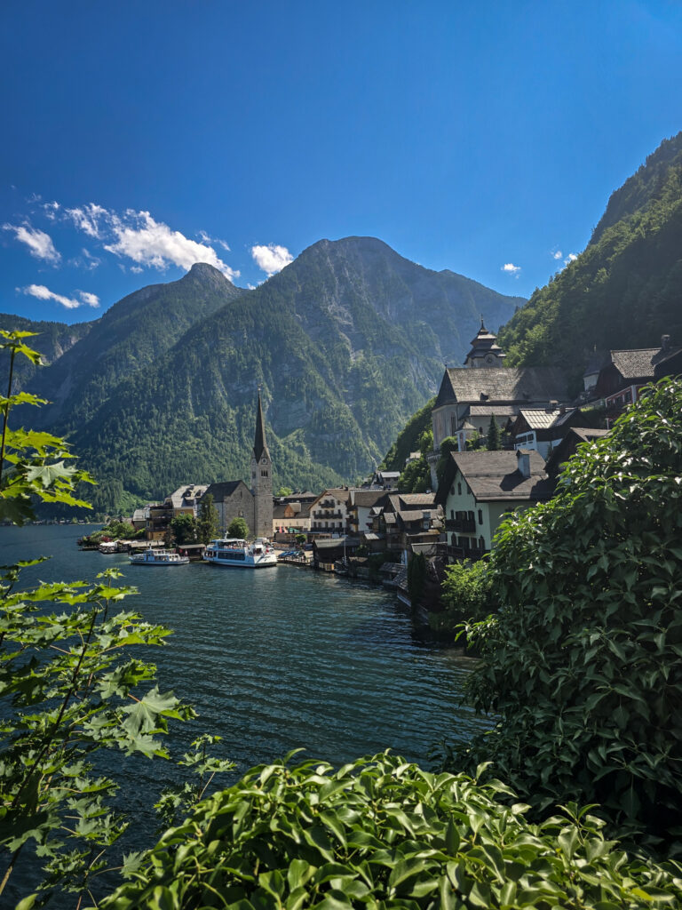 Famous photo spot in Hallstatt