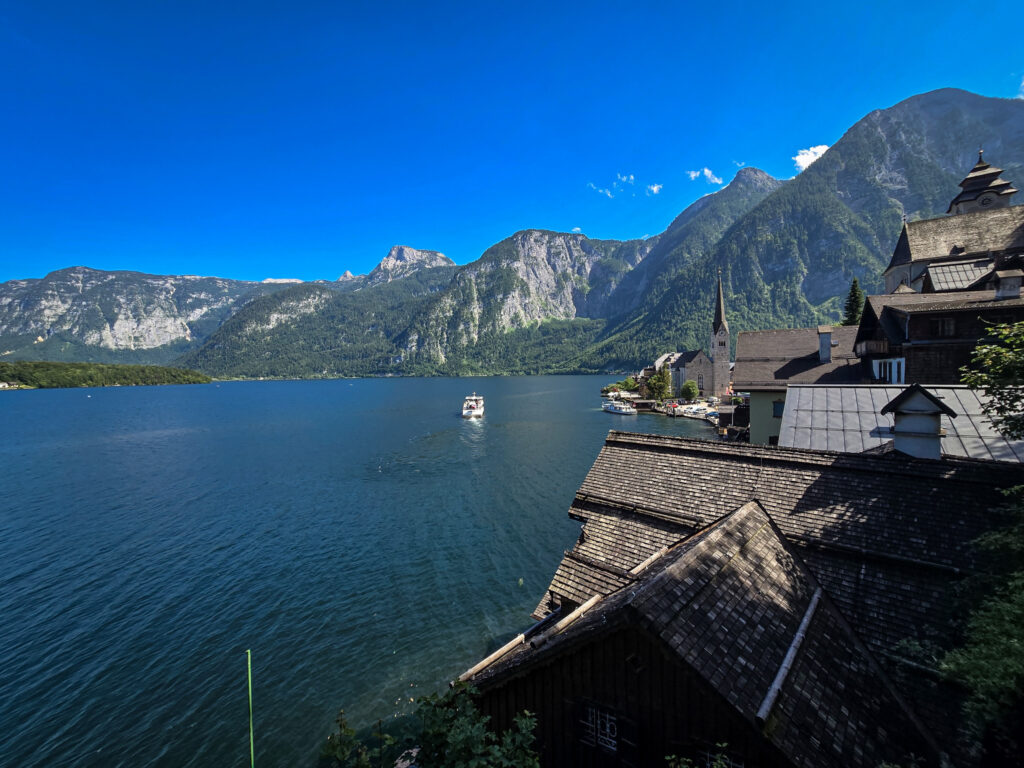 Lake view in Hallstatt