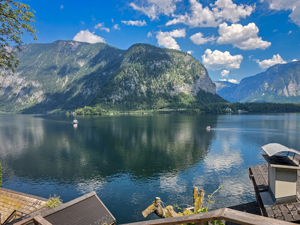 View of the lake in Hallstatt