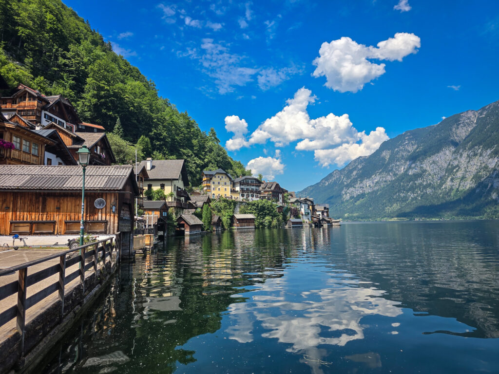 Panoramic view of Hallstatt