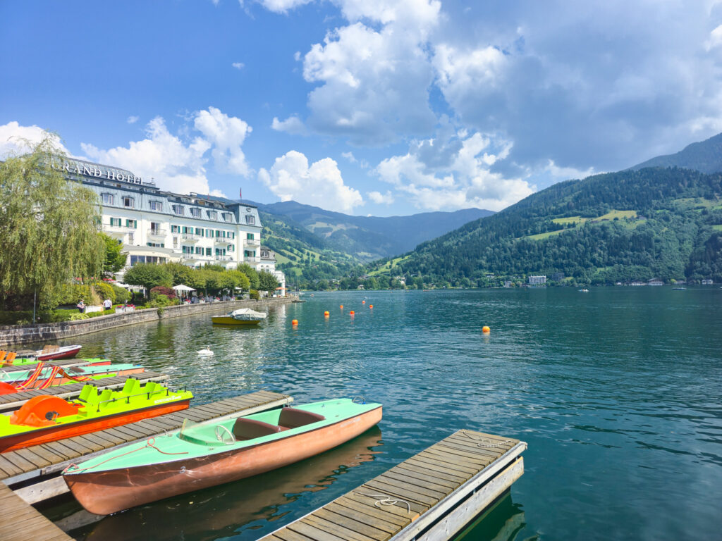 Seestraße Zell am See with Grand Hotel
