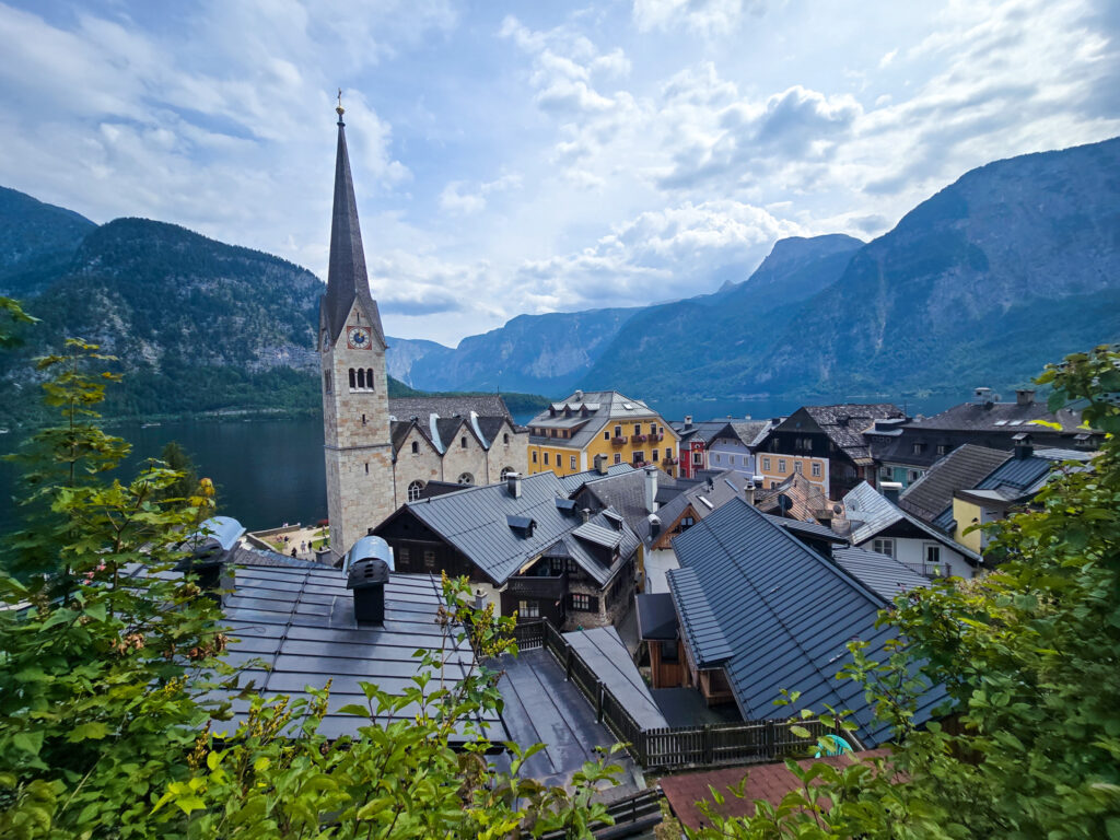 Hallstatt View of the church