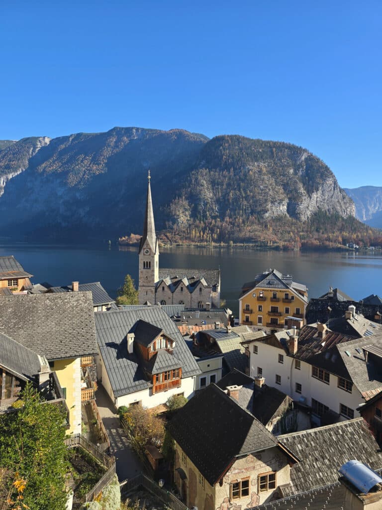 Hallstatt Panoramablick - von oben