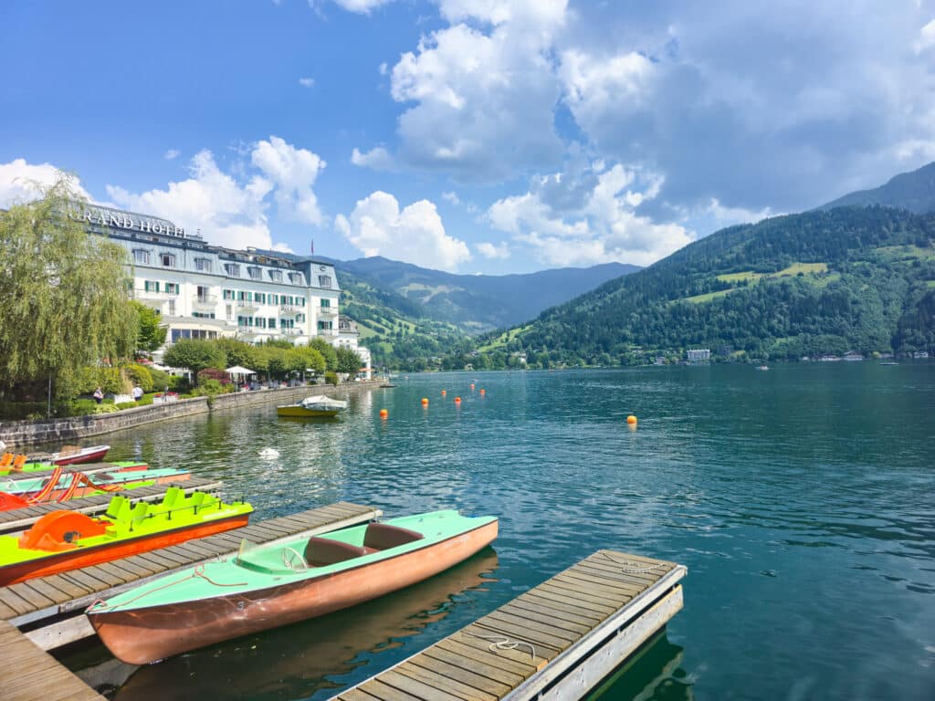 Zell am See Panorama Blick