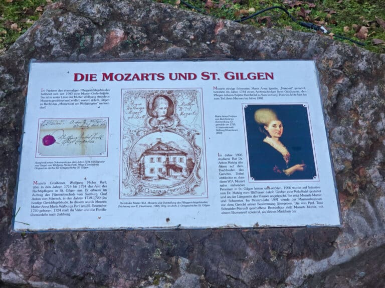 Nannerl und Mozart Mutter