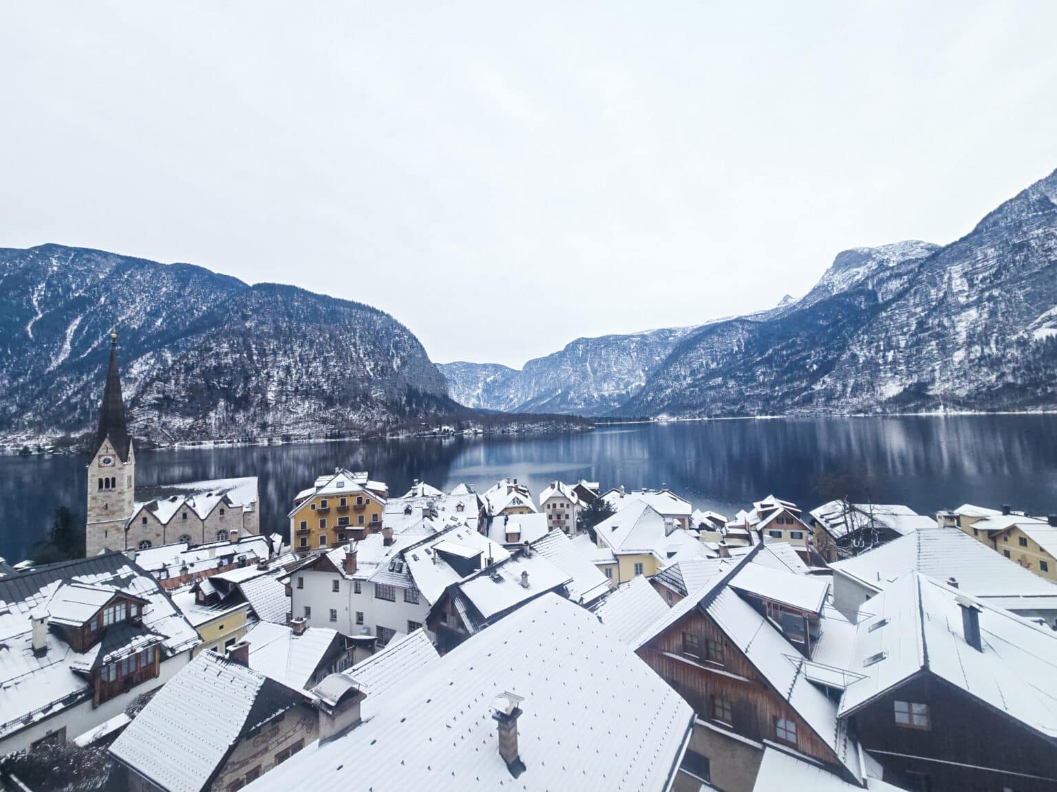 Hallstatt in Winter